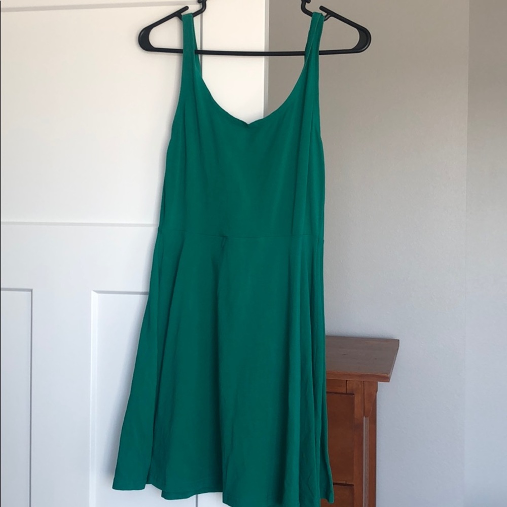 Express green dress